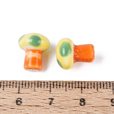 Handmade Porcelain Beads PORC-N012-03H-1
