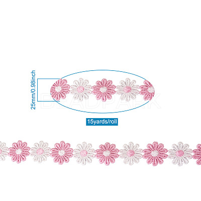 Colorful Polyester Lace Trim OCOR-TA0001-34C-1