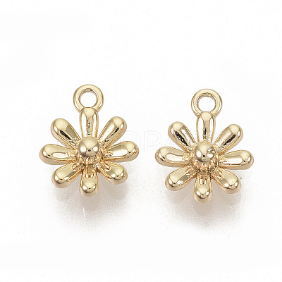 Brass Charms X-KK-T050-28G-NF-1