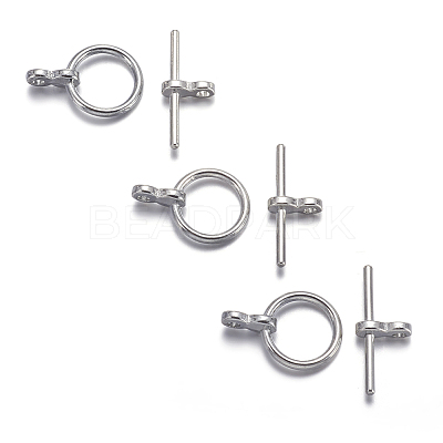 Tibetan Style Toggle Clasps LS-TIBE-AB2035Y-N-NF-1