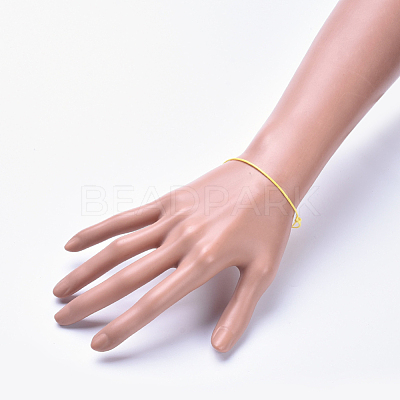 Eco-Friendly Korean Waxed Polyester Cord Bracelet Making BJEW-JB04256-07-1