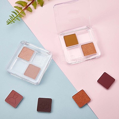 9 Pcs Transparent Empty Eyeshadow Palette JX089A-1