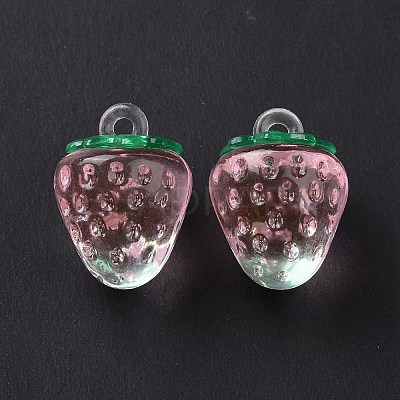Transparent Acrylic Pendants LS-X-OACR-C003-02B-1