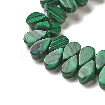 Synthetic Malachite Beads Strands G-B064-B07-1