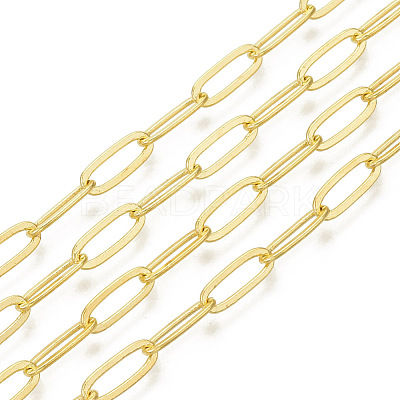Brass Paperclip Chains CHC-S008-001B-G-1-NR-1