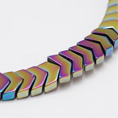 Electroplate Non-magnetic Synthetic Hematite Beads Strands G-K133-A-02-1