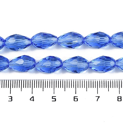 Transparent Glass Beads Strands EGLA-N013-T6mm-D10-1