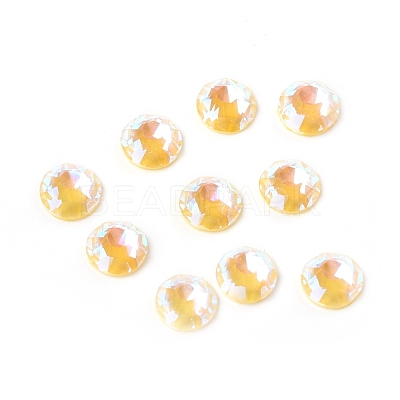 Glass Rhinestone Cabochons RGLA-L024-J07-MI-1