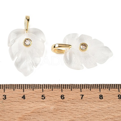 Natural Quartz Crystal Pendants GG-CBA105B-01D-G-1