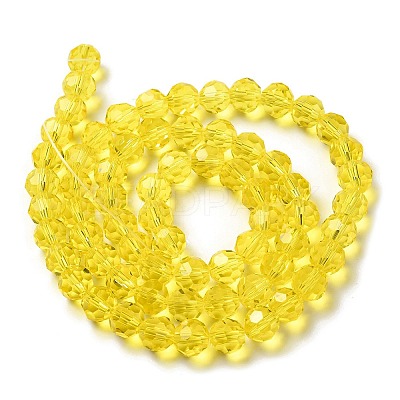Transparent Glass Beads EGLA-A035-T8mm-D03-1