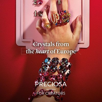 Preciosa® MAXIMA Crystal Round Stones Y-PRC-RASS39-70020-1