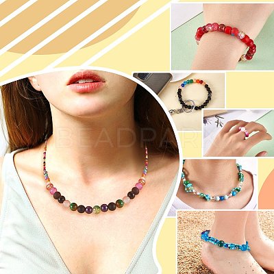 2 Bag Glass Round Beads Set JX547G-1