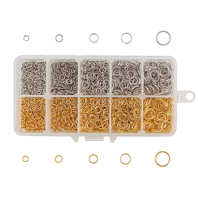 Iron Open Jump Rings IFIN-CJ0001-43-1