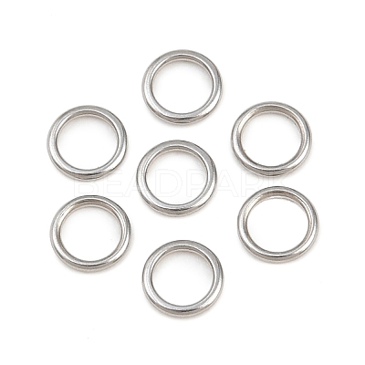 304 Stainless Steel Closed Jump Rings STAS-G393-06P-08-1