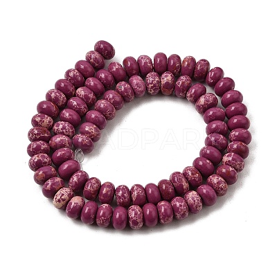 Synthetic Imperial Jasper Dyed Beads Strands G-D077-E01-01C-1