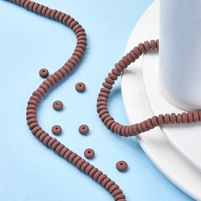 Handmade Polymer Clay Beads Strands CLAY-N008-008-125-1