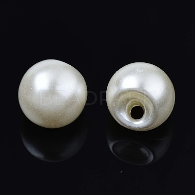 Acrylic Imitation Pearl Charms OACR-N134-002A-01-1