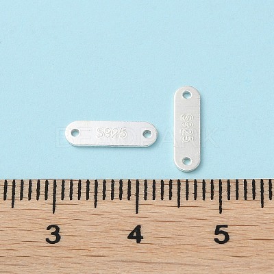 925 Sterling Silver Connector Charms STER-P053-01S-1