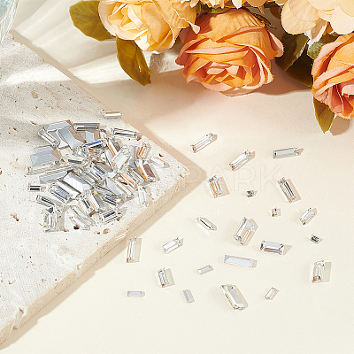 180Pcs 6 Style Glass Rhinestone Cabochons GLAA-FG0001-13-1