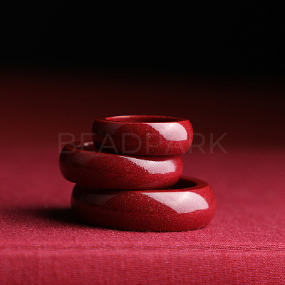 Cinnabar Finger Rings FS-WGB4F46-04-1