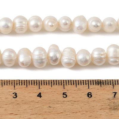 Natural Cultured Freshwater Pearl Beads Strands PEAR-L034-16A-1