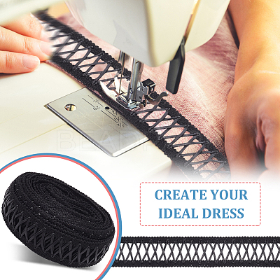 9.5~10 Yards PU Leather Ribbon OCOR-BC0002-09A-1