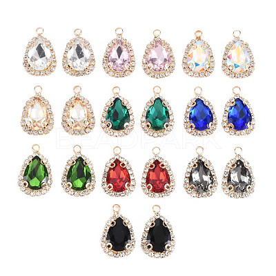 Glass Pendants GLAA-S054-29-1