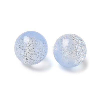 Two Tone Resin Beads RESI-Q025-02C-B-1