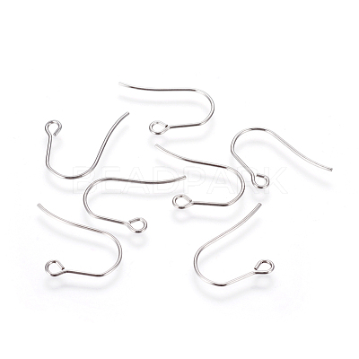 Tarnish Resistant 316 Surgical Stainless Steel Earring Hooks X-STAS-F216-03P-A-1