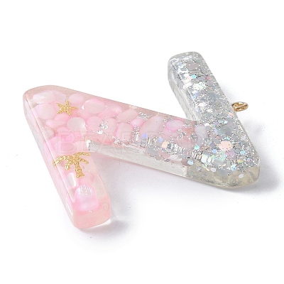Resin Pendants RESI-B029-01P-Z-1