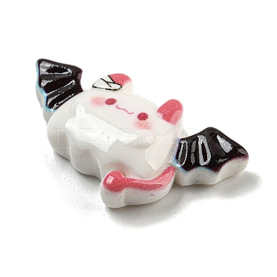 Halloween Theme Opaque Resin Decoden Cabochons RESI-E057-02L-1