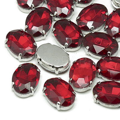Sew on Rhinestone RGLA-T091-8x10mm-07P-1