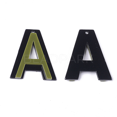 Cellulose Acetate(Resin) Pendants KY-S158-41A-B-1