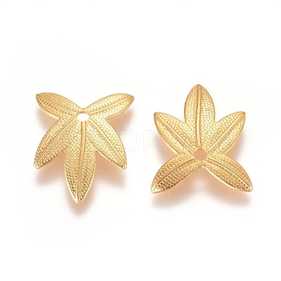 Autumn Theme Brass Filigree Pendants KK-G368-06G-1