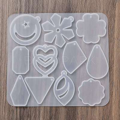 Geometric Earrings Pendants DIY Silicone Mold LS-DIY-Q033-01C-1