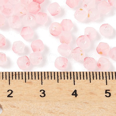 Frosted Glass Beads FGLA-D300-01F-1