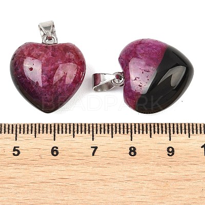 Natural Agate(Dyed & Heated) Pendants GG-K002-03A-1