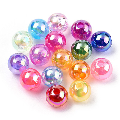 Transparent Acrylic Beads MACR-T046-01C-1