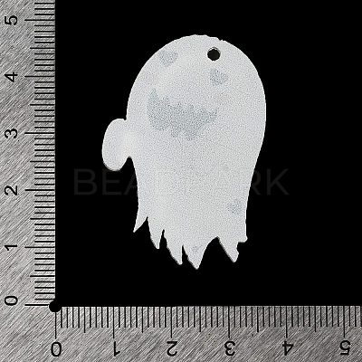 Halloween Printing Acrylic Pendants FIND-K017-05E-1