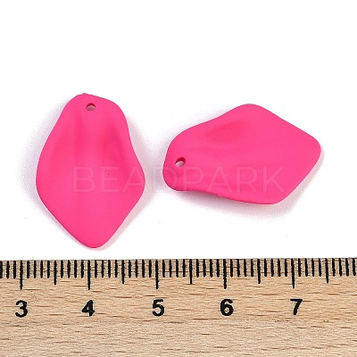 Spray Painted Acrylic Pendants FIND-PW0024-15E-1-1