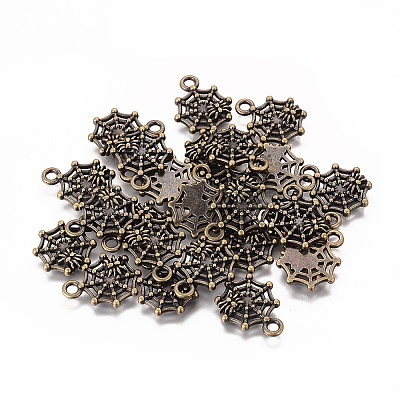 Halloween Jewelry Tibetan Style Alloy Pendants LS-TIBEP-60606-AB-FF-1