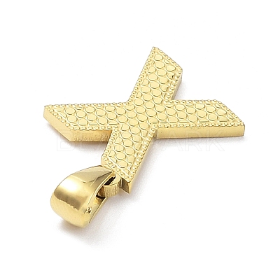 Ion Plating(IP) 316L Surgical Stainless Steel Pendants STAS-Q247-01G-24-1