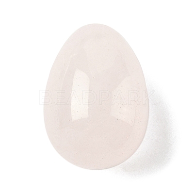 Natural & Synthetic Mixed Gemstone Egg Shape Display Decorations G-Z094-01-1