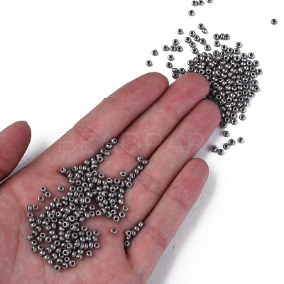 8/0 Czech Opaque Glass Seed Beads SEED-N004-003A-15-1