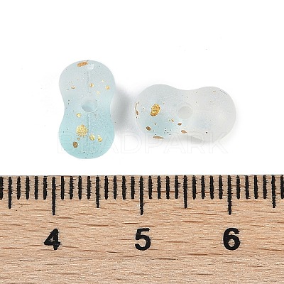 Gradient Color Transparent Acrylic Beads OACR-M023-02I-1