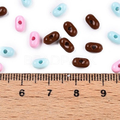Opaque Acrylic Beads MACR-T048-02M-19-1