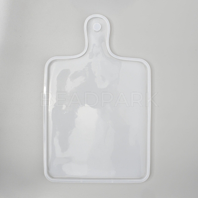 Rectangle Handle Dinner Plate Silicone Molds DIY-L021-54-1