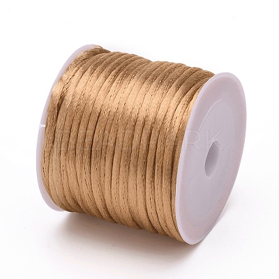 Nylon Satin Rattail Cords NWIR-L006-1mm-21-1