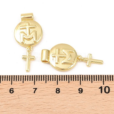 Brass Pendants KK-F931-30G-G-1