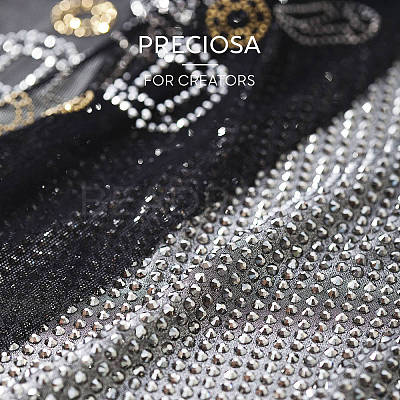 Preciosa® Crystal Hotfix Flatback Stones Y-PRC-HSS16-31110-200-1